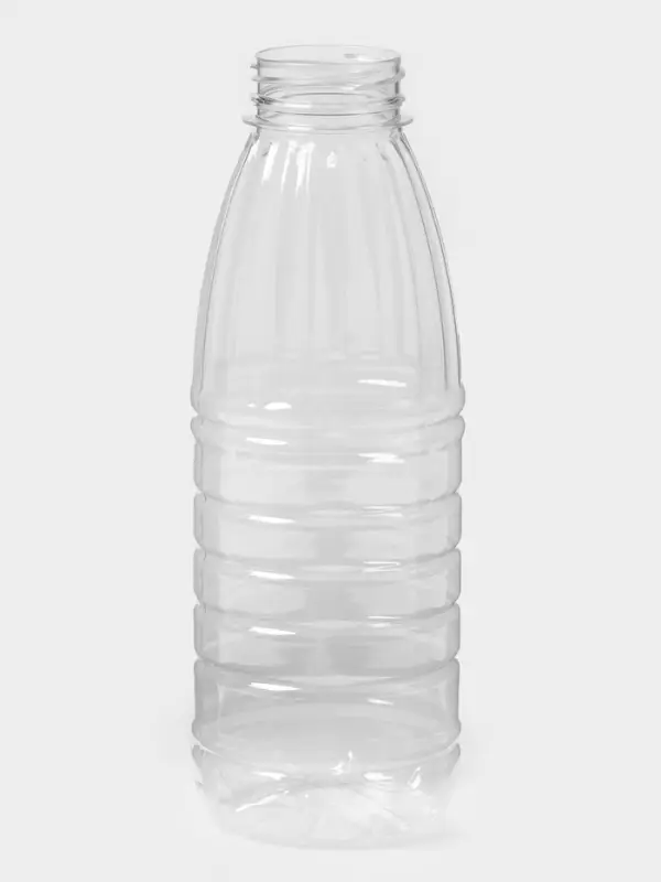 Бутылка "Италия" 500 мл , горло 0,38 см, круглая, цвет прозрачный