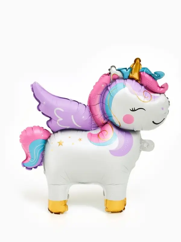 Воздушный шар фольгированный 22" &laquo;Единорог&raquo;, фигура под возду