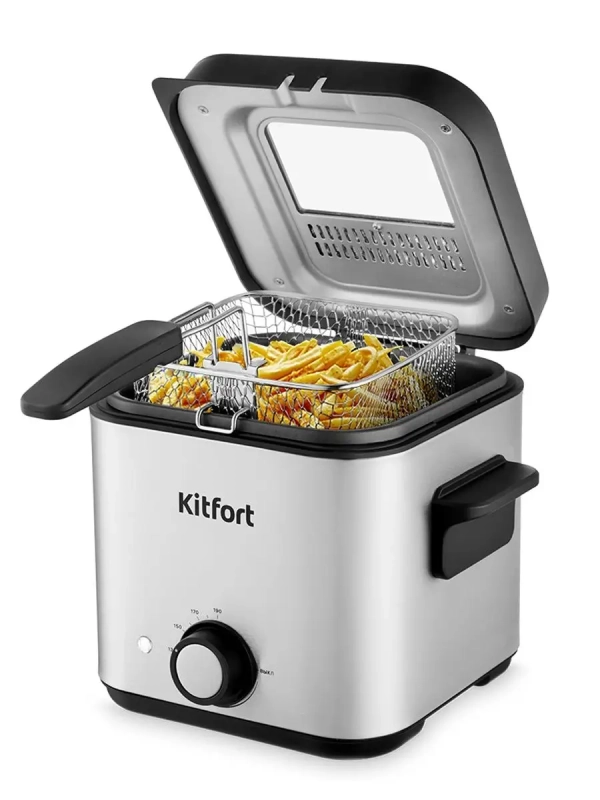 Фритюрница электрическая КТ-4075 - 800-900 Вт