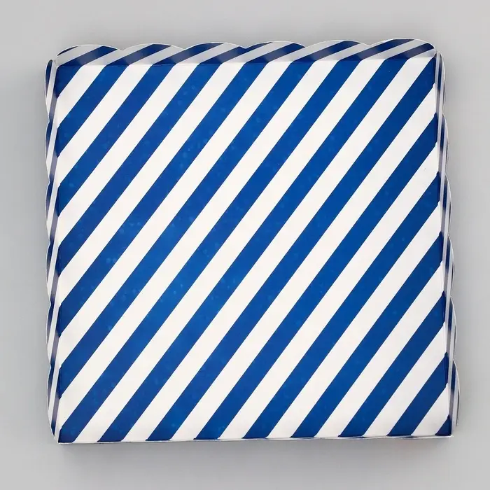 Коробка для печенья, &laquo;Новогодняя почта&raquo;, 18&times;18&times;3 см