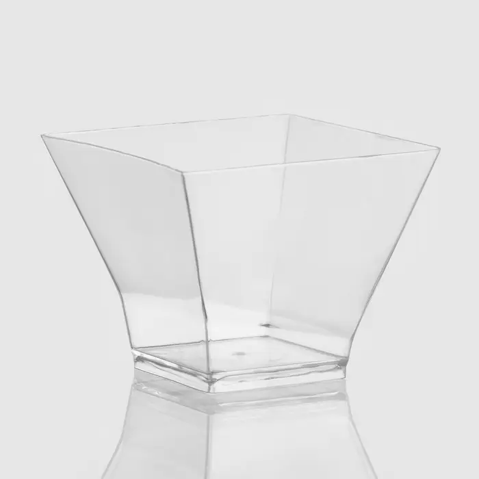 Форма пластиковая одноразовая для фуршета &laquo;Пагода&raquo;, 90 мл, прозрачная