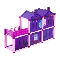 Кукольный дом &laquo;Тёмный домик&raquo;, 2 куклы, мебель, аксессуары