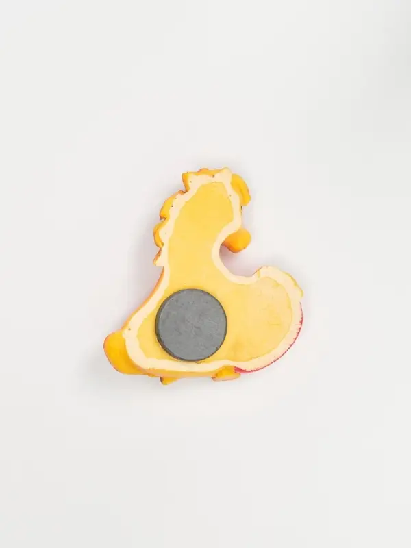 Магнит новогодний на холодильник &laquo;Лошадь с сердем&raquo;, 5.5 х 5.2 см