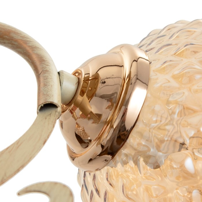 Люстра "Фрези" 3хЕ27 40Вт золото 54х54х28 см BayerLux