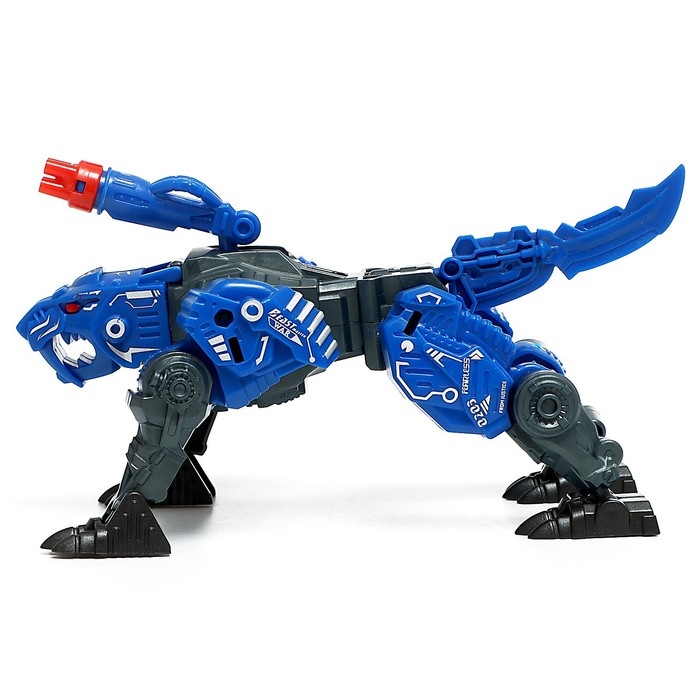 Робот зверобот &laquo;Саблезубый тигр&raquo;, трансформирующийся