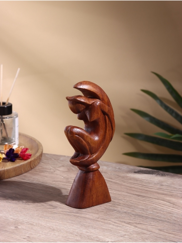 Сувенир "Лунатик" дерево суар, 9х3,5х15 см