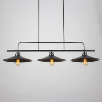 Люстра "Джозеф" 3x40W E27 черный 36x118x21,5 см BayerLux