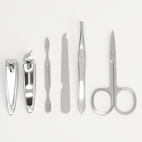 Набор маникюрный &laquo;MILITARY&raquo;, 6 предметов, в футляре, цвет камуфляж