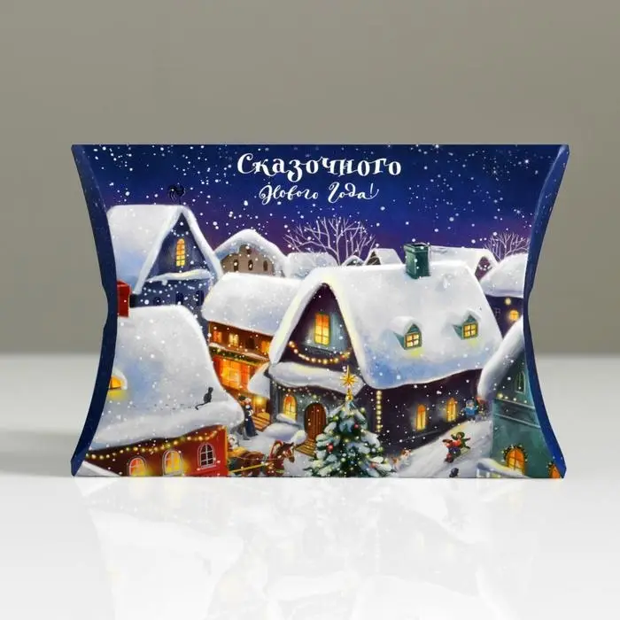 Коробка новогодняя складная фигурная &laquo;Волшебного праздника&raquo;, 26 х 19 х 4 см, Новый год