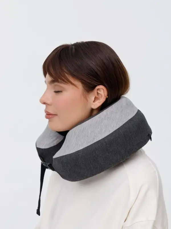 Дорожная подушка Piligrim, серая