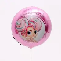 Набор воздушных шаров &laquo;С днём рождения, доченька&raquo;, фольга, 4 шт.