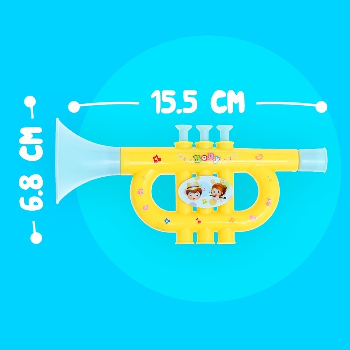 Труба детская &laquo;Малышок&raquo;, цвета МИКС