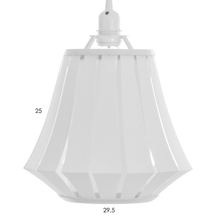 Светильник BayerLux "Десси" Е27 15Вт белый 29х29х25-125 см