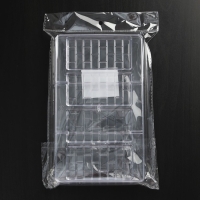 Форма для шоколада &laquo;Брикс&raquo;, 20&times;12&times;2,5 см, 4 ячеек 8,5&times;4,2&times;1 см, цвет прозрачный