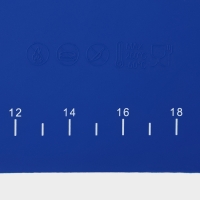 Коврик для выпечки с разметкой Доляна &laquo;Эрме&raquo;, силикон, 40&times;30 см, цвет синий