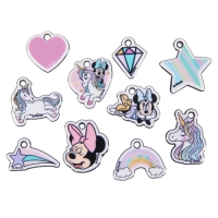 Набор для творчества &laquo;Создай своё украшение, Эльза и Анна&raquo;, сделай 10 шармов своими руками, Минни и единорог, Disney