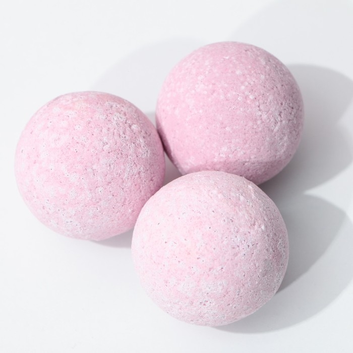 Подарочный набор косметики &laquo;С 8 Марта!&raquo;, бомбочки для ванны 3 х 40 г, ЧИСТОЕ СЧАСТЬЕ