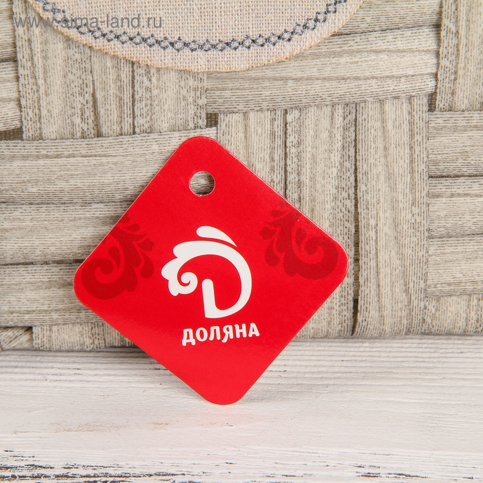 Корзина для хранения Доляна &laquo;Уютный дом&raquo;, 30&times;24&times;17 см, цвет серый