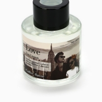 Диффузор ароматический палочки, ароматизатор для дома &laquo;Аромадиффузор: Love&raquo;,аромат кофе, 50 мл.