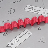 Пенал 1 секция 140 х 210 х 40 мм, откидной карман и косметичка, тканевый, Calligrata TOP Content "Котик сакура"