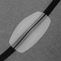 Подкладки под бретели, 9,2 &times; 5 см, цвет прозрачный