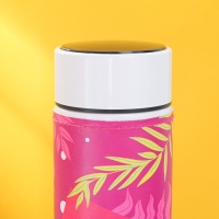 Термос с индикатором температуры &laquo;Живи ярко&raquo;, 500 мл, сохраняет тепло 8-10 ч