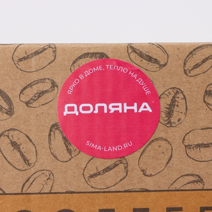 Кофемолка ручная Доляна &laquo;Мастер&raquo;, 26&times;11&times;11 см, цвет тёмное дерево