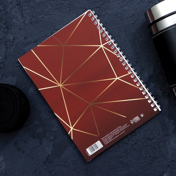 Дневник тренировок &laquo;Собственный челендж&raquo; на пружине, 25 листов