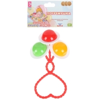 Погремушка &laquo;Букетик&raquo;, цвет МИКС, Аэлита