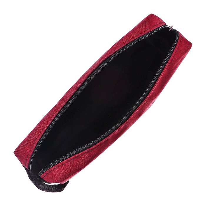 Пенал школьный &laquo;Бордо&raquo;, на молнии, МИКС