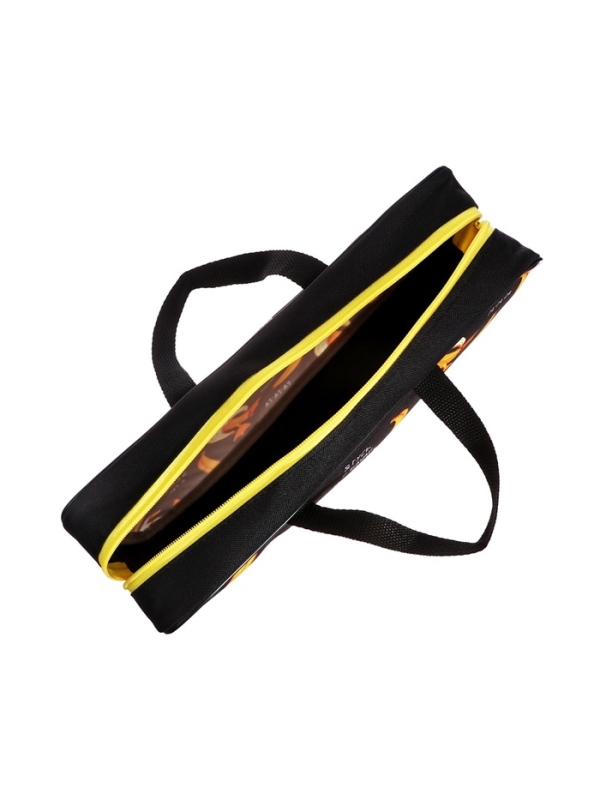 Папка с ручками текстильная А4, 360&times;245&times;70 мм, Calligrata TOP &laquo;Бананогусь&raquo;