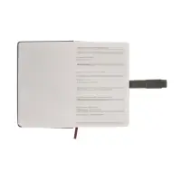 Ежедневник недатированный формат А5, с хлястиком, 112л, линия, пвх, Зеленый