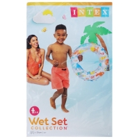 Круг для плавания &laquo;Яркий&raquo;, d=51 см, от 3-6 лет, цвет МИКС, 59230NP INTEX