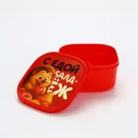 Ланч-бокс квадратный &laquo;БалдЁЖ&raquo;, 700 мл