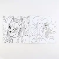 Раскраска-антистресс &laquo;Мир Аниме&raquo;