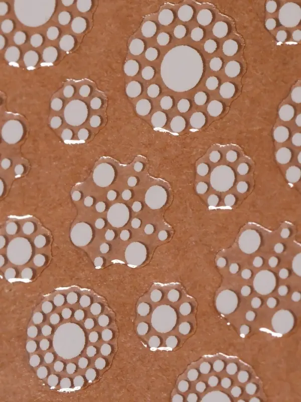 Наклейки для ногтей &laquo;Узоры&raquo;, белые