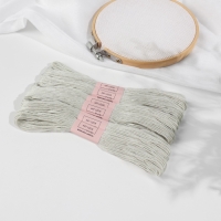 Набор ниток мулине №3024, 8 &plusmn; 1 м, 6 шт, цвет меланж