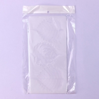 Форма для шоколада &laquo;Тополиный лист&raquo;, силикон, 3 ячейки, 23&times;11&times;0,3 см, цвет белый