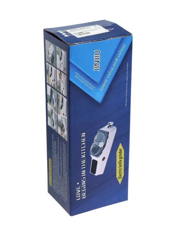 Ножеточка LTE-03, электрическая, для ножей/ножниц/отверток, 60 Вт, USB, белая