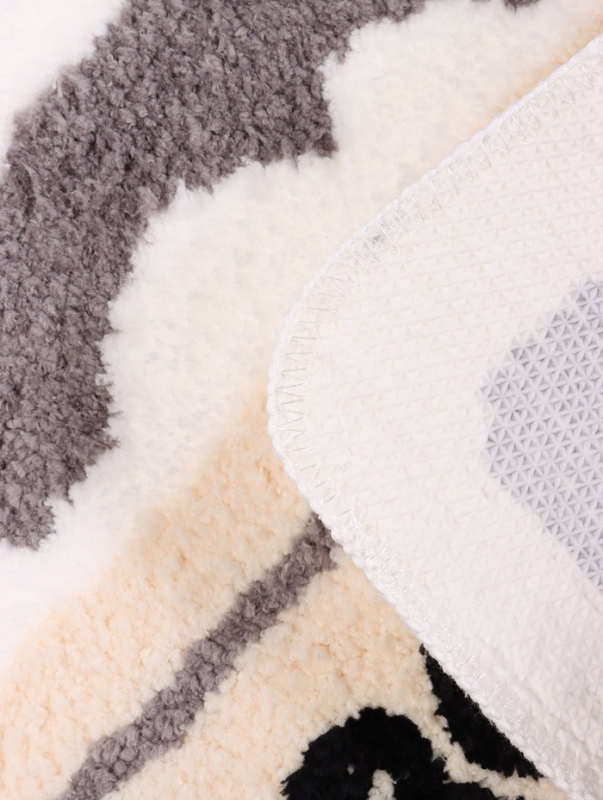 Коврик Доляна Bathroom, 40&times;60 см, микрофибра, серый