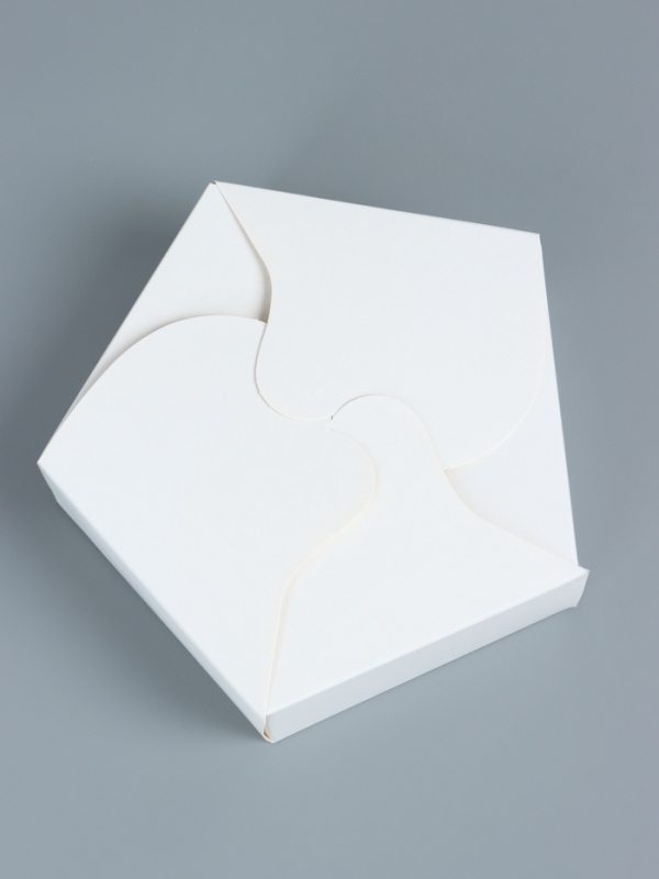 Кородка под 6 капкейков, 18 х 18 х 5 см, белая