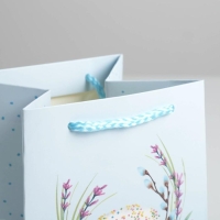 Пакет подарочный, упаковка, &laquo;Светлой Пасхи&raquo;, 12 х 18 х 12 см