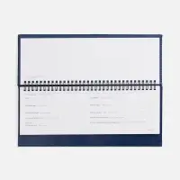 Планинг Faro, датированный, синий