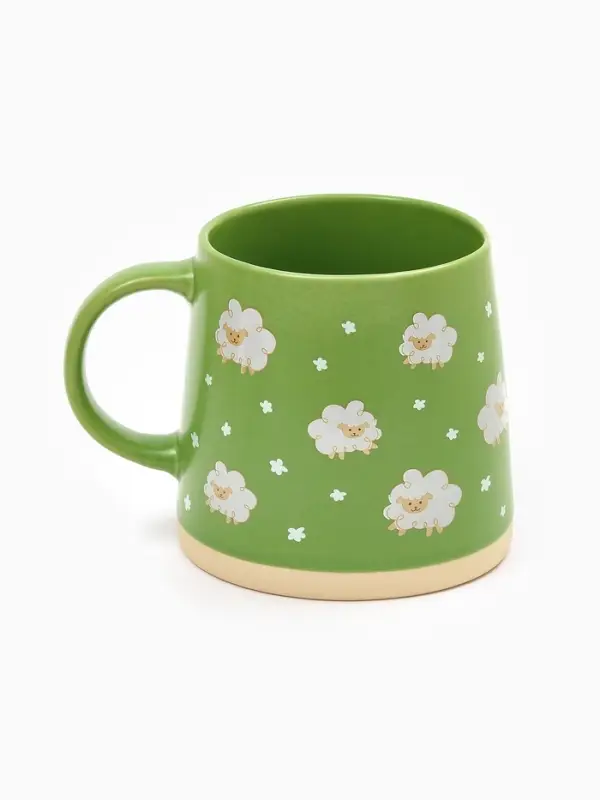 Кружка чайная керамическая &laquo;Барашек&raquo;, 360 мл, ручная работа