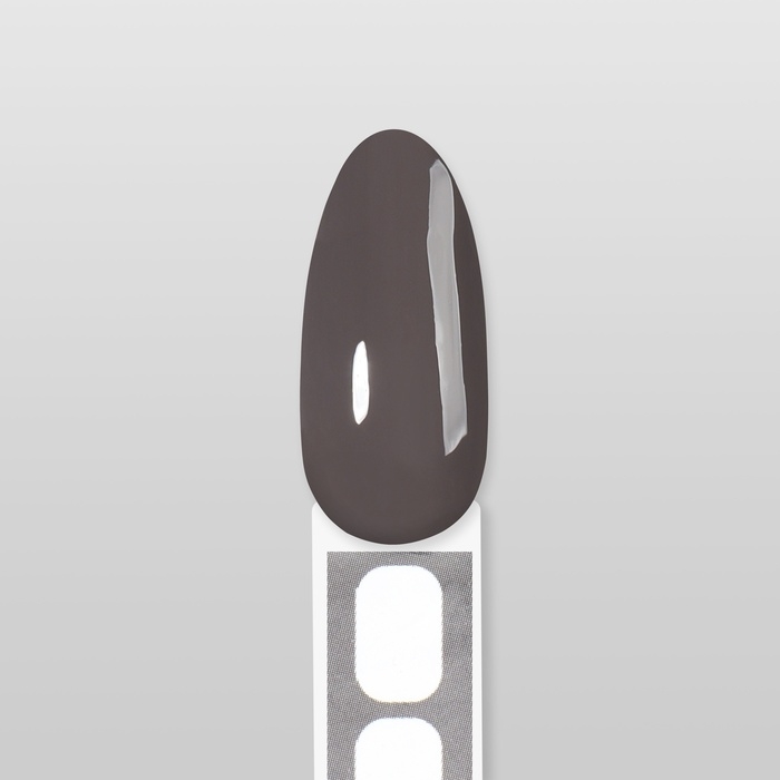 Гель лак для ногтей &laquo;SIMPLE&raquo;, 3-х фазный, 10 мл, LED/UV, цвет серый (114)