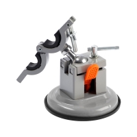 Стойка для дрели ТУНДРА, крепление на присоске, поворотная на 360&deg;, d=60 мм, высота 185 мм   1070214