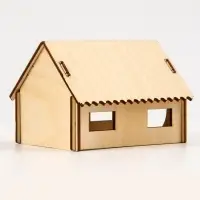 Домик для грызунов, 11,9 х 10 х 8,3 см