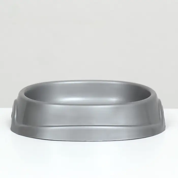 Миска №1 "Нулевка" 200 мл, 13,5 х 12,5 х 3 см, серебро