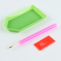 Алмазная мозаика с полным заполнением на холсте &laquo;Тигр в воде&raquo;, 40 х 50 см