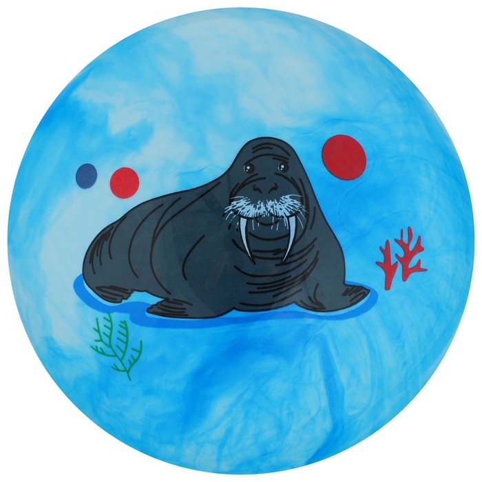 Мяч детский, d=25 см, 60 г, цвет МИКС